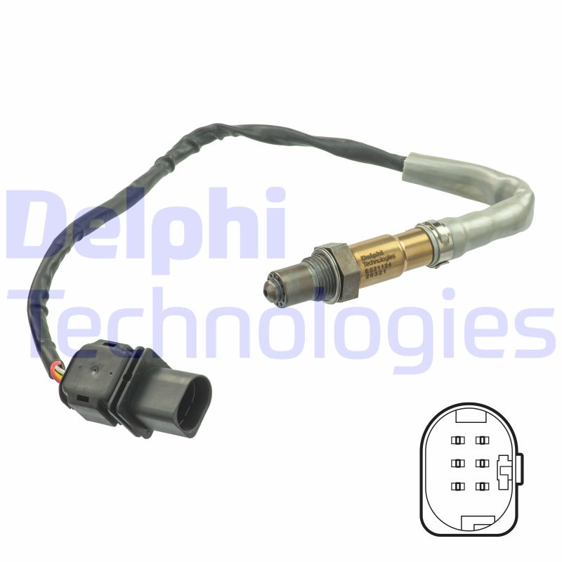 Lambda-sonde Delphi Diesel ES21124-12B1