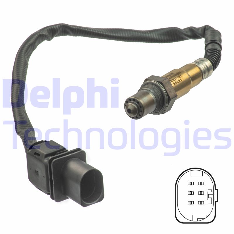 Lambda-sonde Delphi Diesel ES21127-12B1