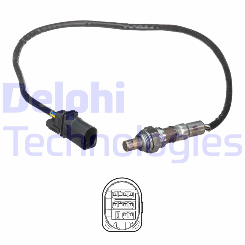 Lambda-sonde Delphi Diesel ES21145-12B1