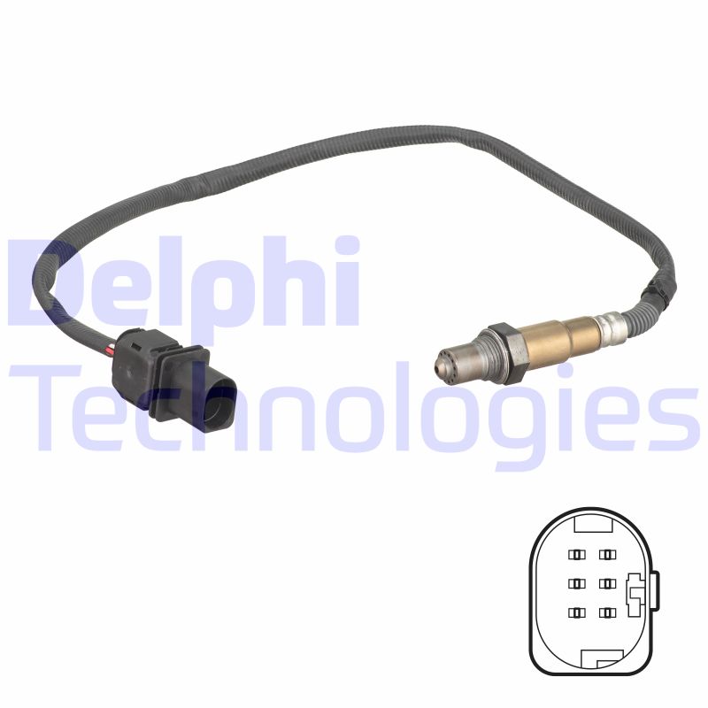 Lambda-sonde Delphi Diesel ES21150-12B1