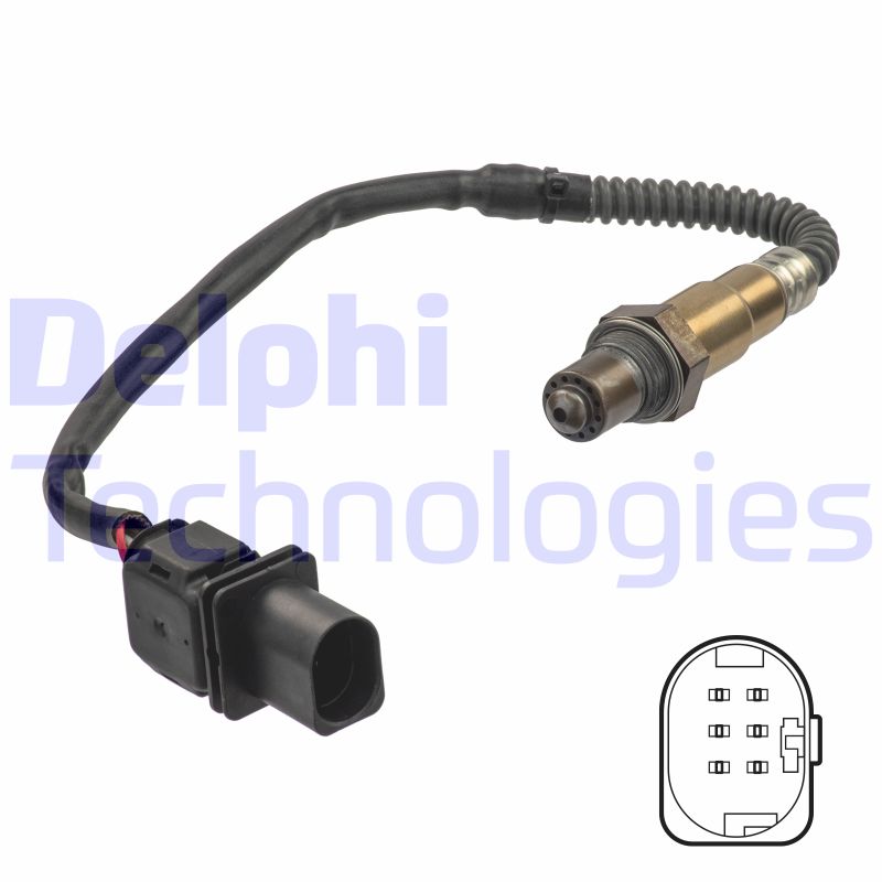 Lambda-sonde Delphi Diesel ES21156-12B1