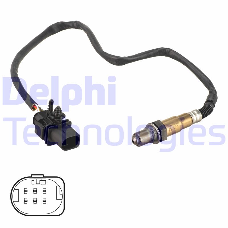 Lambda-sonde Delphi Diesel ES21163-12B1