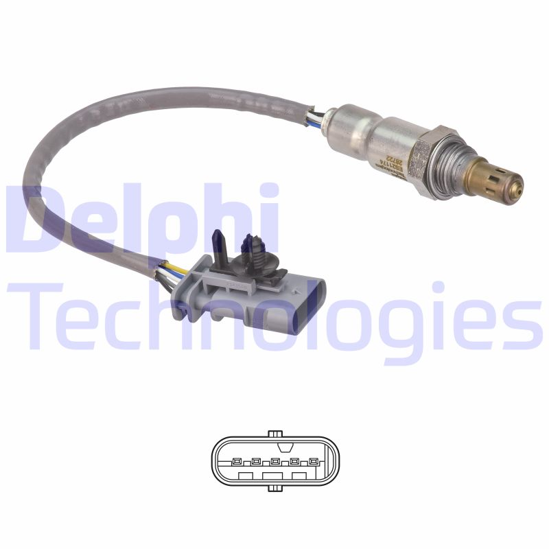 Lambda-sonde Delphi Diesel ES21174-12B1