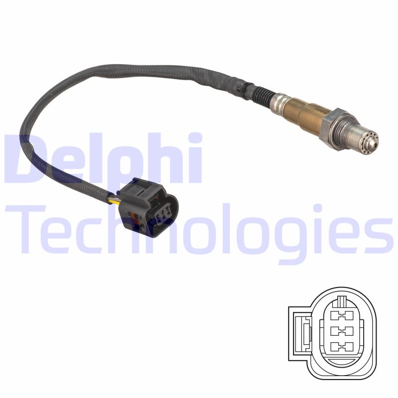 Lambda-sonde Delphi Diesel ES21180-12B1