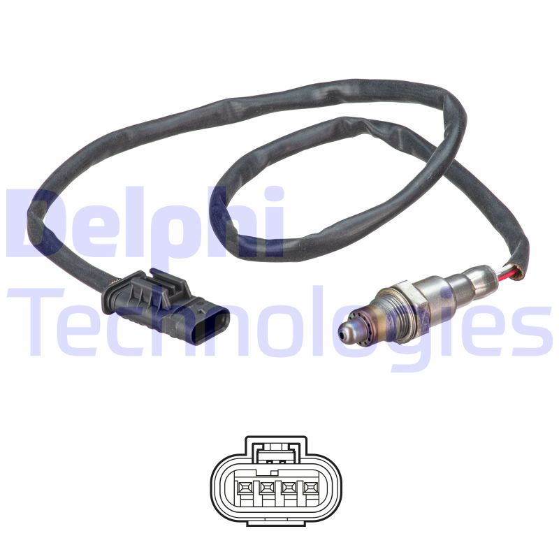 Lambda-sonde Delphi Diesel ES21198-12B1