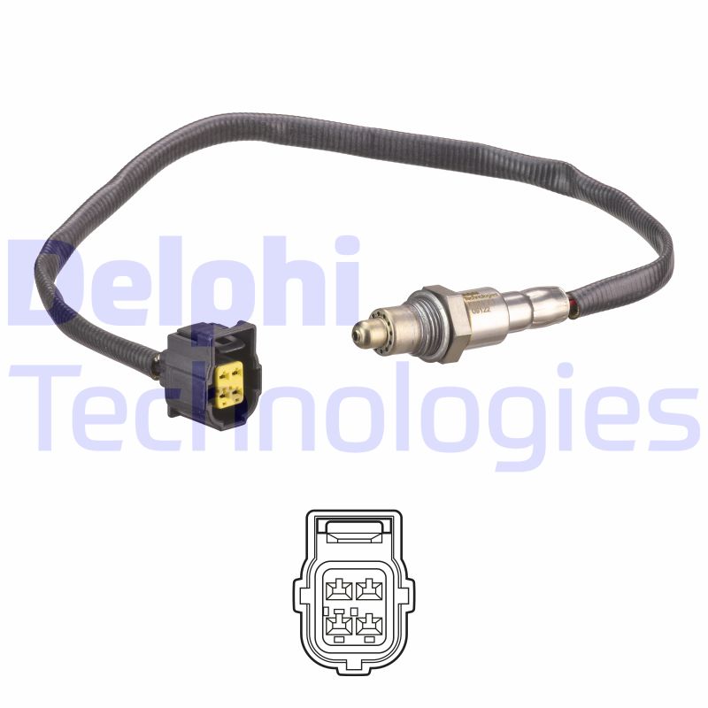 Lambda-sonde Delphi Diesel ES21202-12B1