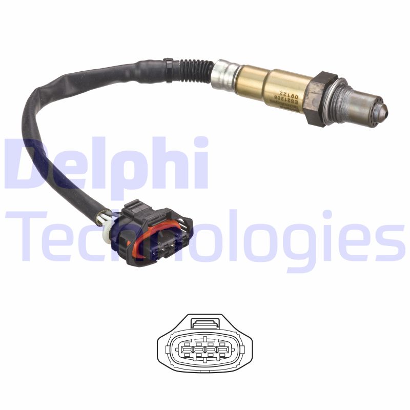 Lambda-sonde Delphi Diesel ES21208-12B1