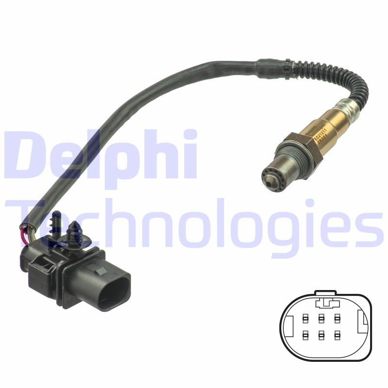 Lambda-sonde Delphi Diesel ES21211-12B1