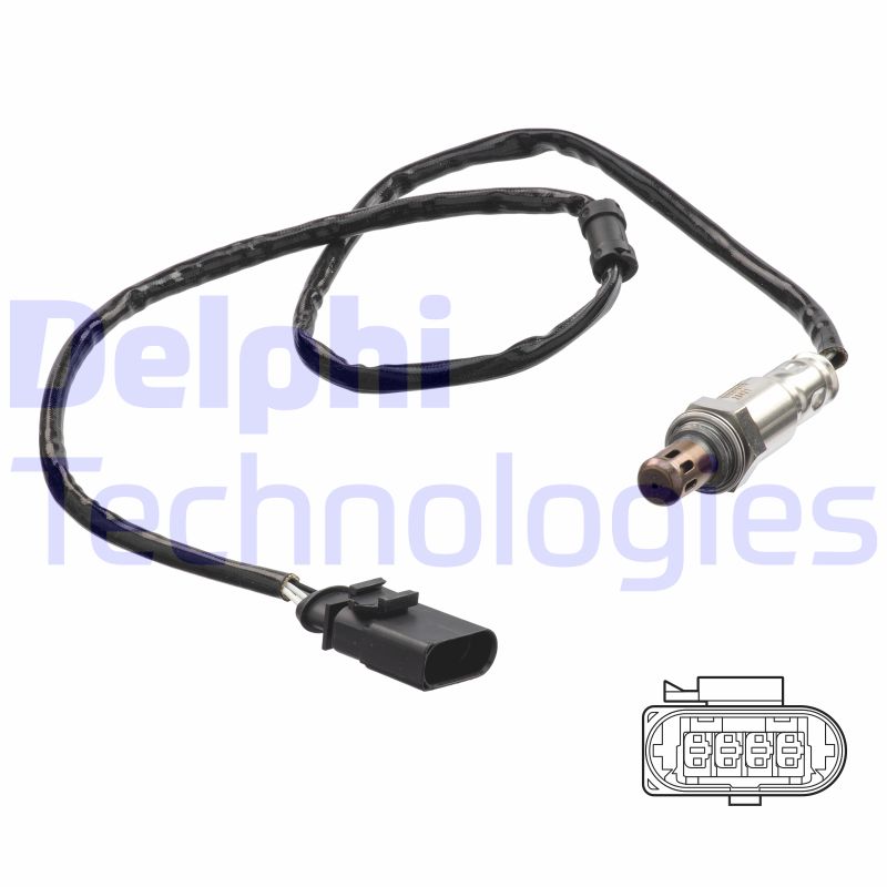 Lambda-sonde Delphi Diesel ES21215-12B1