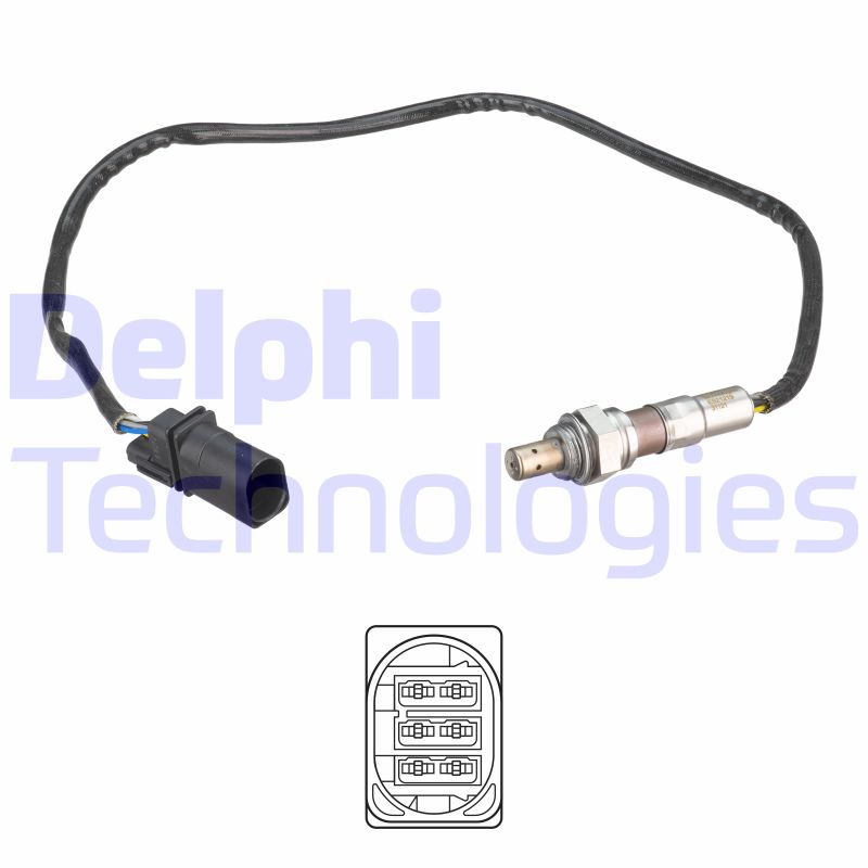 Lambda-sonde Delphi Diesel ES21219-12B1