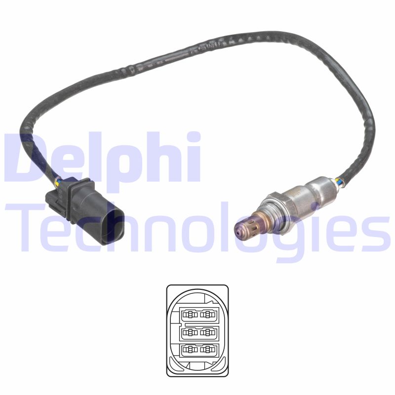 Lambda-sonde Delphi Diesel ES21246-12B1