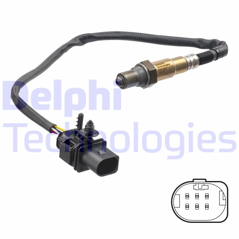 Lambda-sonde Delphi Diesel ES21247-12B1