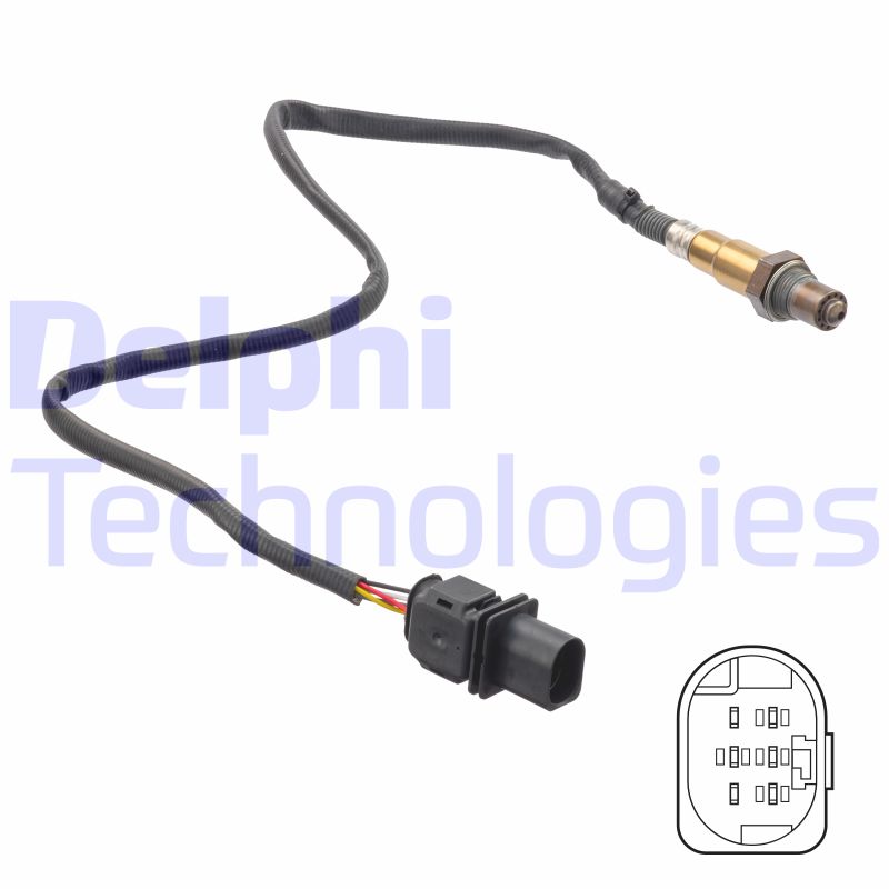 Lambda-sonde Delphi Diesel ES21263-12B1