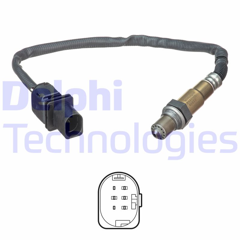 Lambda-sonde Delphi Diesel ES21264-12B1