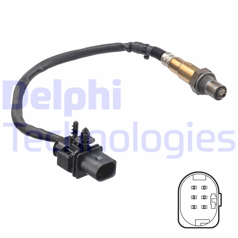 Lambda-sonde Delphi Diesel ES21268-12B1