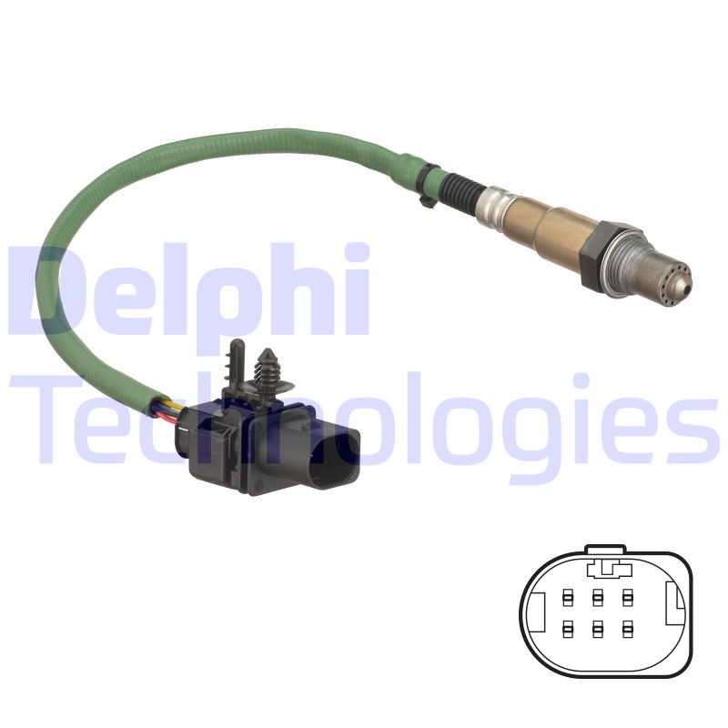 Lambda-sonde Delphi Diesel ES21269-12B1