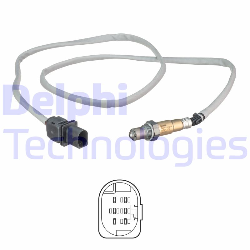 Lambda-sonde Delphi Diesel ES21275-12B1