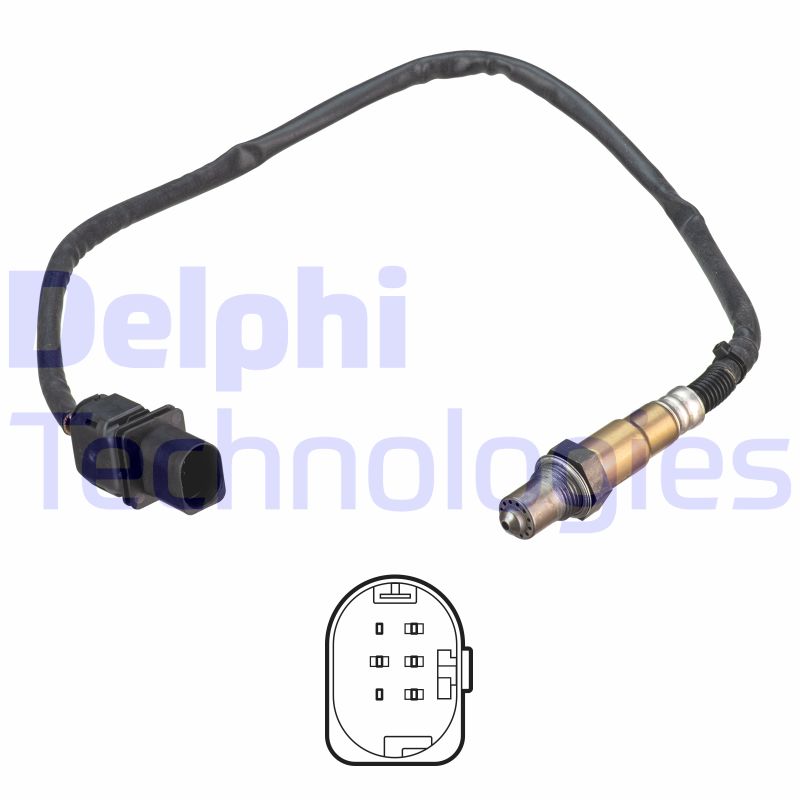 Lambda-sonde Delphi Diesel ES21293-12B1