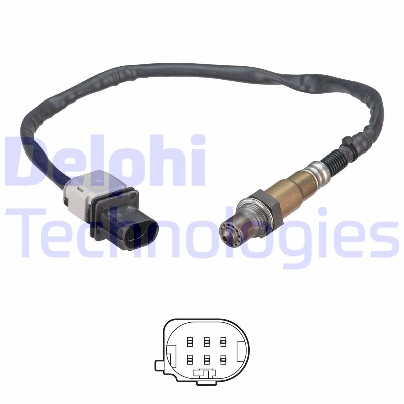 Lambda-sonde Delphi Diesel ES21302-12B1