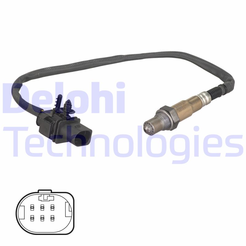 Lambda-sonde Delphi Diesel ES21327-12B1