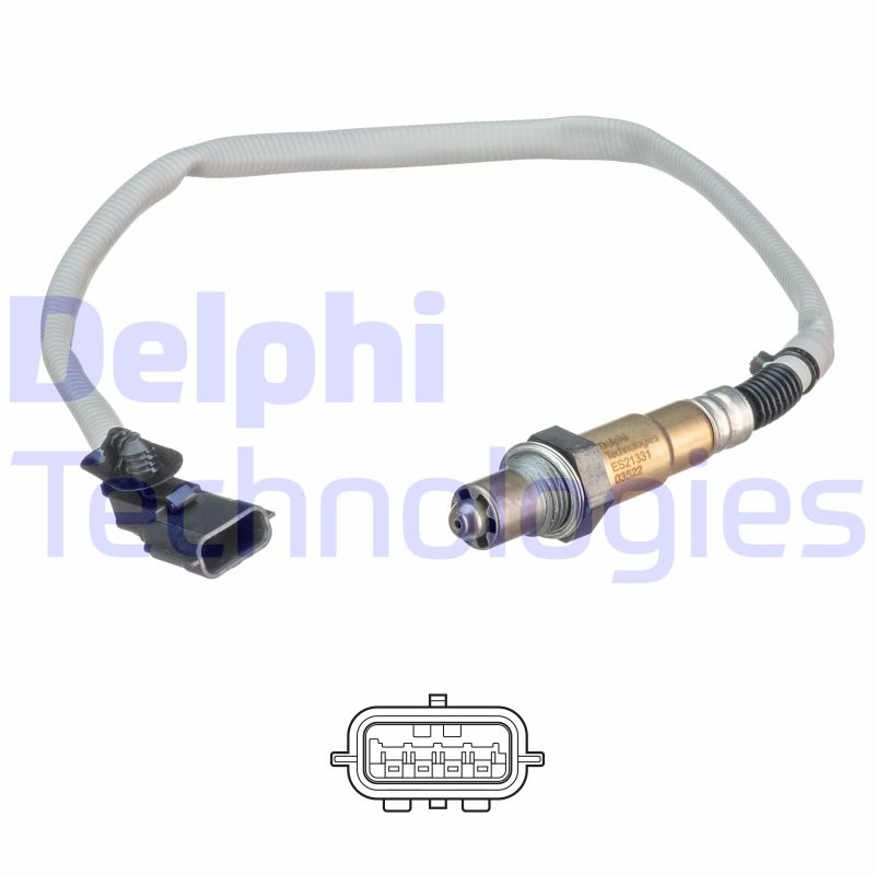 Lambda-sonde Delphi Diesel ES21331-12B1