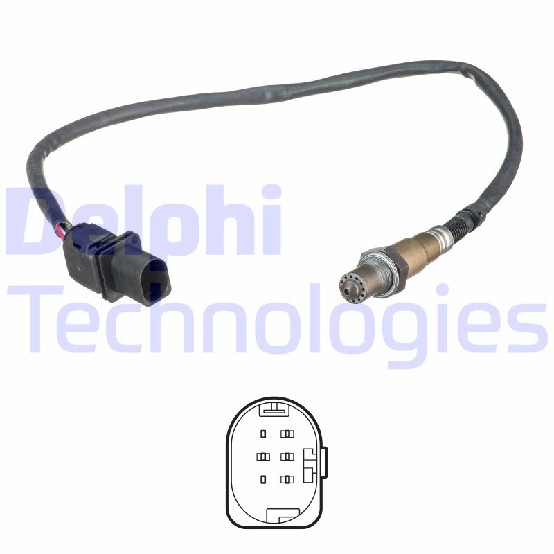 Lambda-sonde Delphi Diesel ES21349-12B1