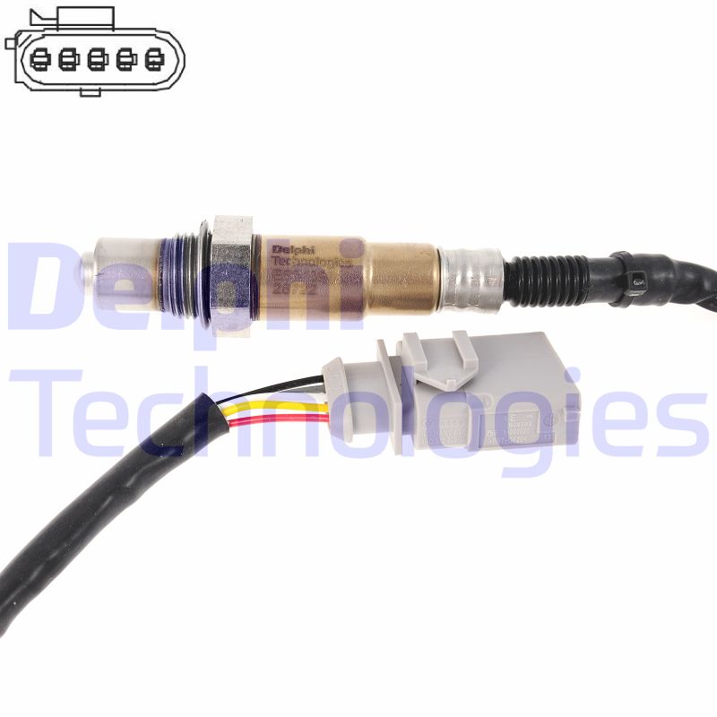 Lambda-sonde Delphi Diesel ES21394-12B1