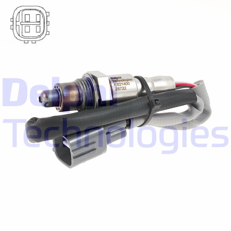 Lambda-sonde Delphi Diesel ES21400-12B1