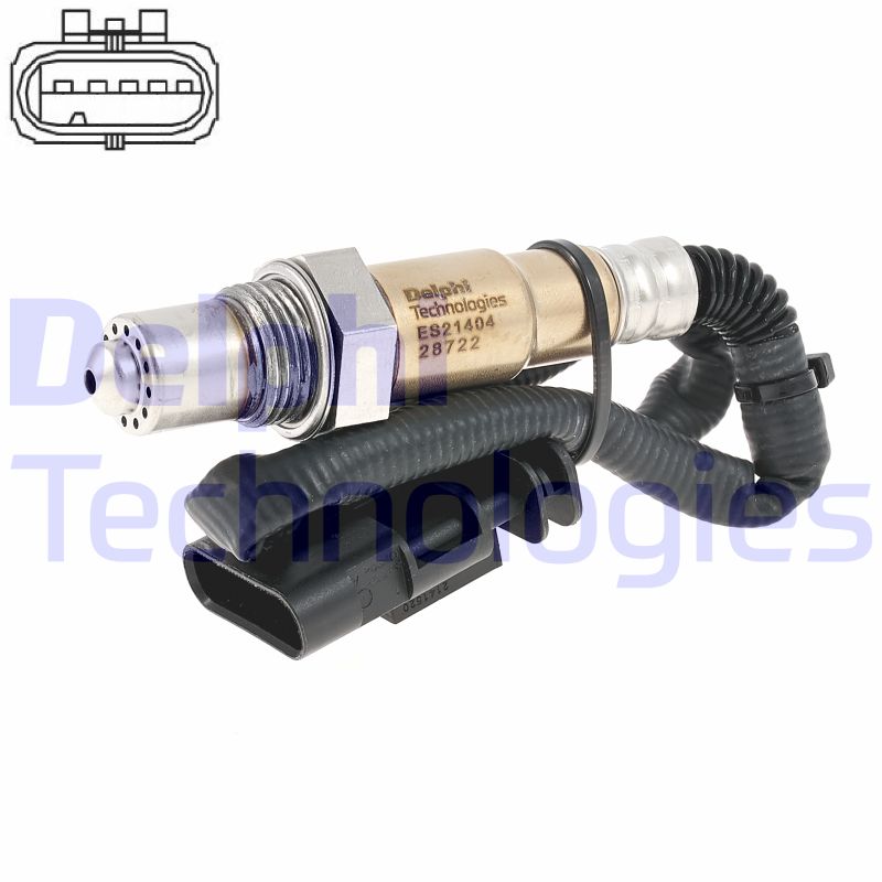 Lambda-sonde Delphi Diesel ES21404-12B1