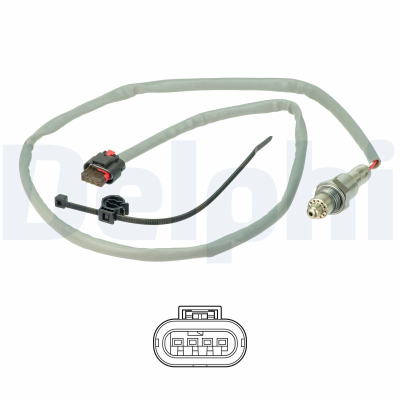 Lambda-sonde Delphi Diesel ES21407-12B1