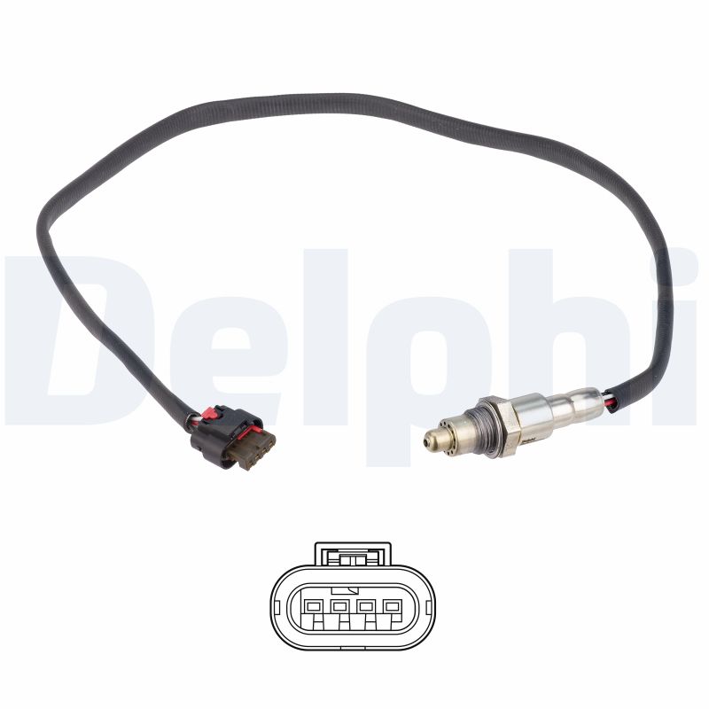 Lambda-sonde Delphi Diesel ES21411-12B1