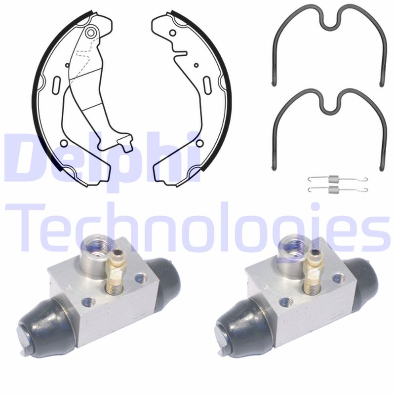 Remschoen set Delphi Diesel KP1109