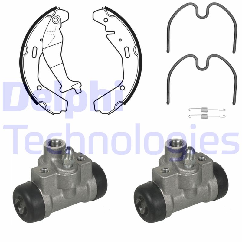 Remschoen set Delphi Diesel KP1111