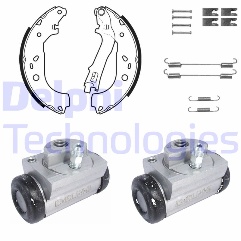 Remschoen set Delphi Diesel KP1121