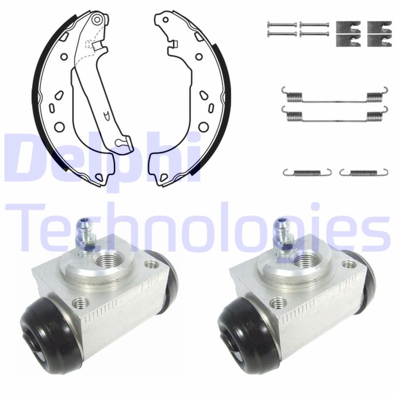 Remschoen set Delphi Diesel KP1123