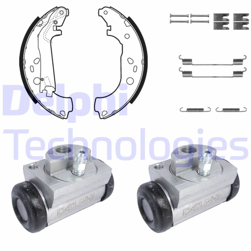 Remschoen set Delphi Diesel KP1144