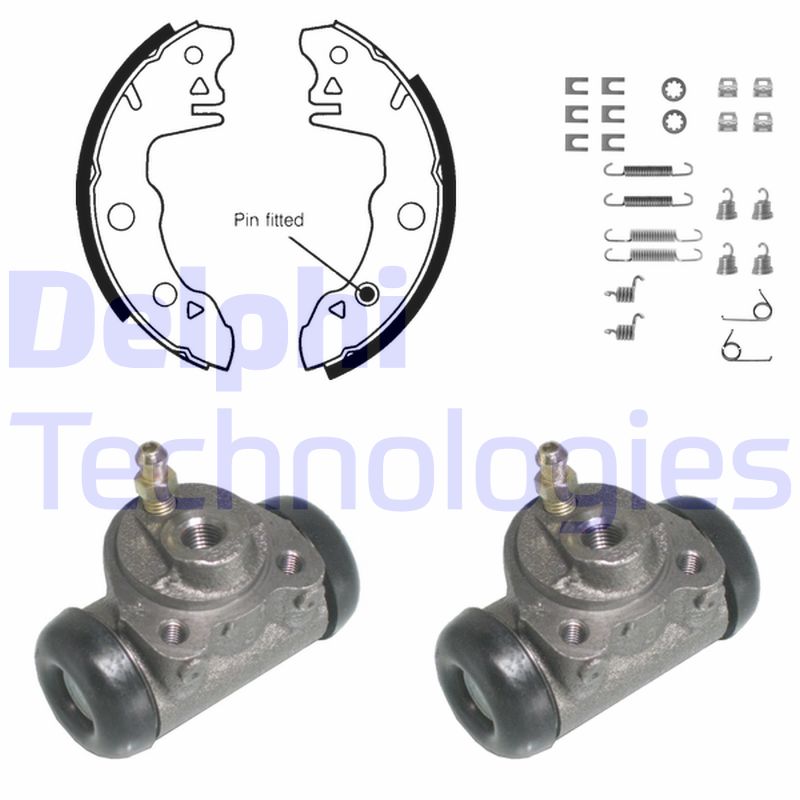 Remschoen set Delphi Diesel KP662