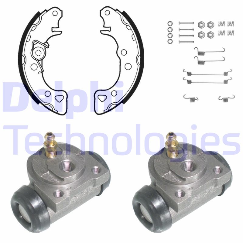 Remschoen set Delphi Diesel KP756
