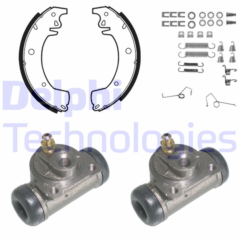 Remschoen set Delphi Diesel KP773