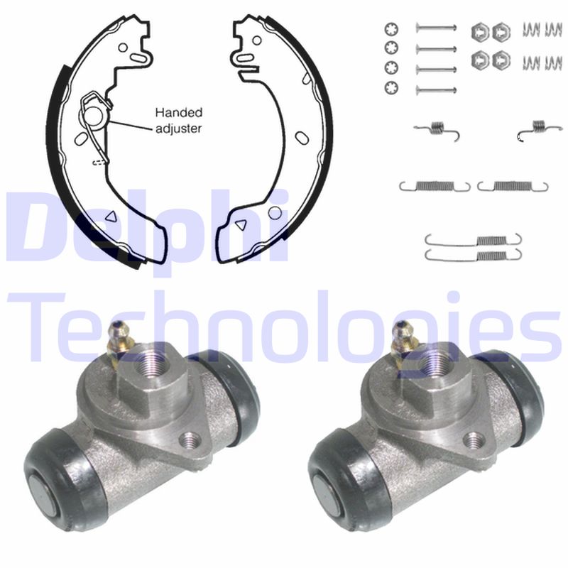 Remschoen set Delphi Diesel KP817