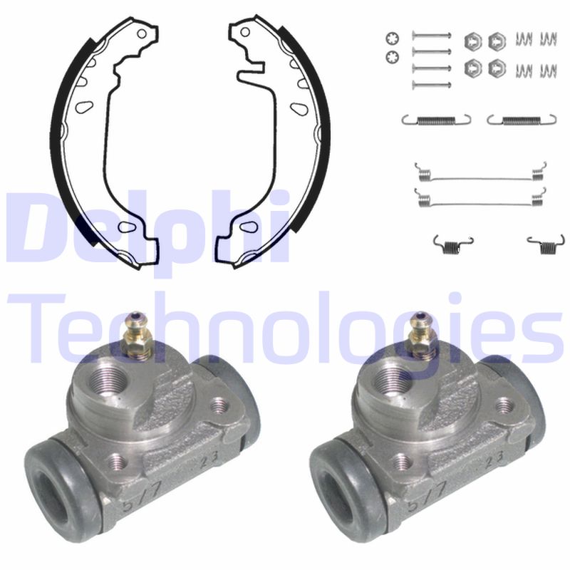 Remschoen set Delphi Diesel KP829