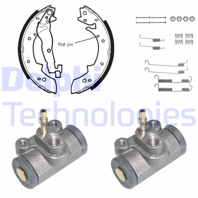 Remschoen set Delphi Diesel KP836