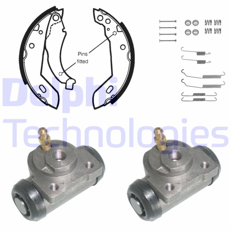 Remschoen set Delphi Diesel KP872