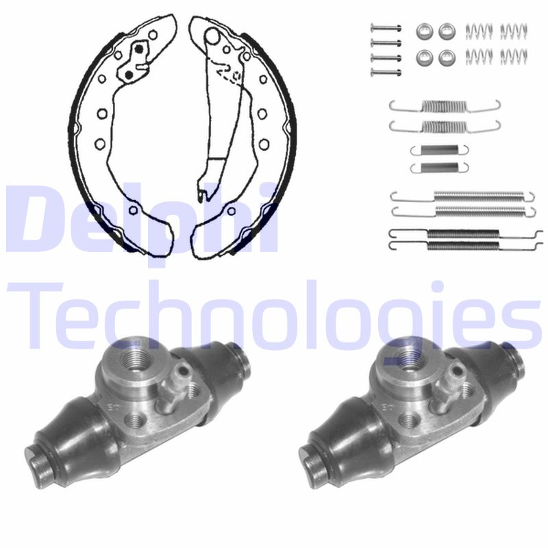 Remschoen set Delphi Diesel KP878