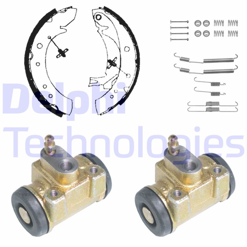 Remschoen set Delphi Diesel KP902