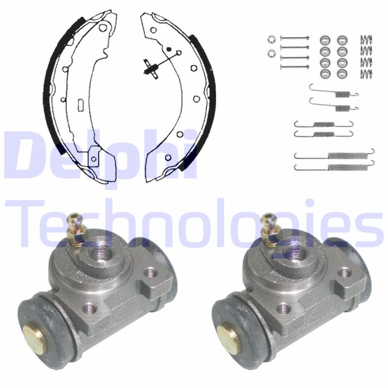 Remschoen set Delphi Diesel KP951