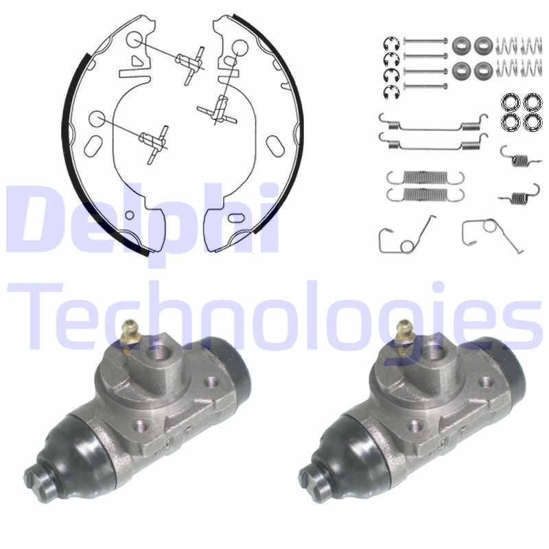 Remschoen set Delphi Diesel KP957