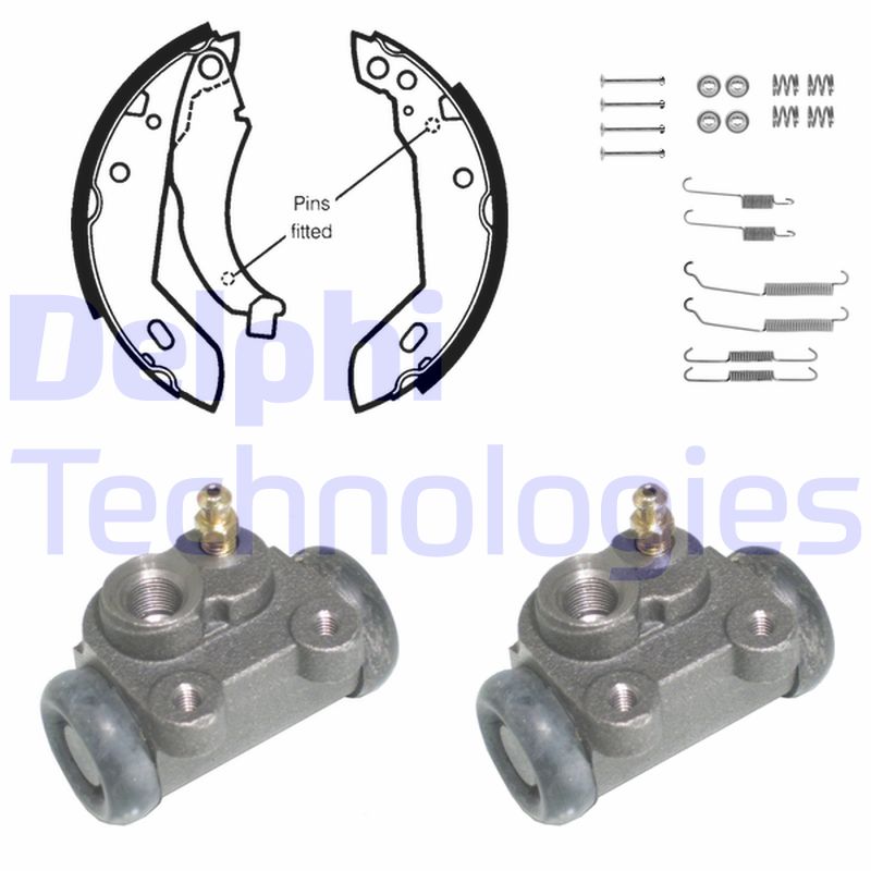 Remschoen set Delphi Diesel KP963