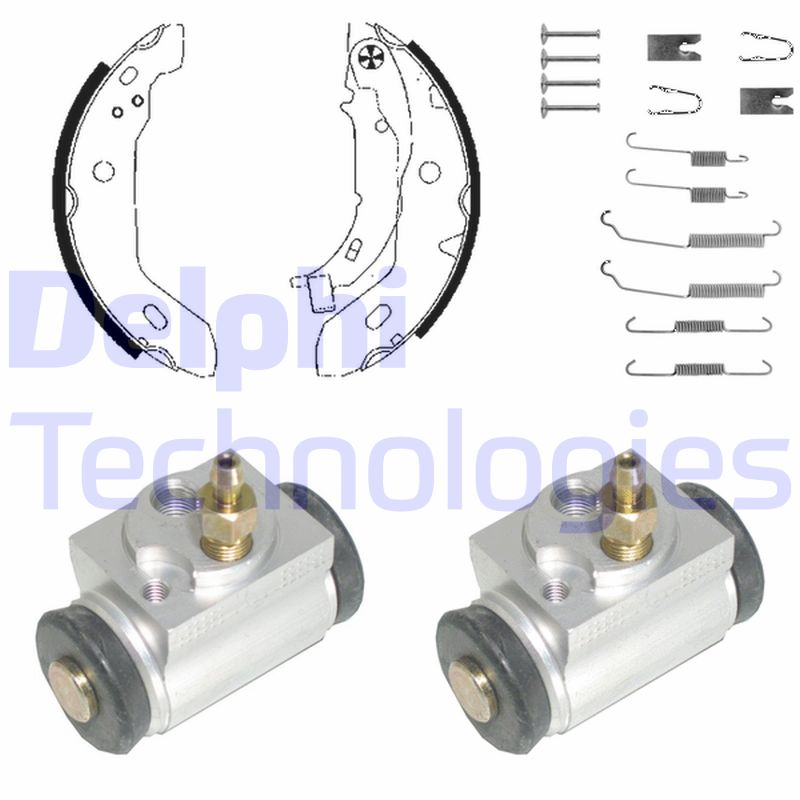 Remschoen set Delphi Diesel KP984