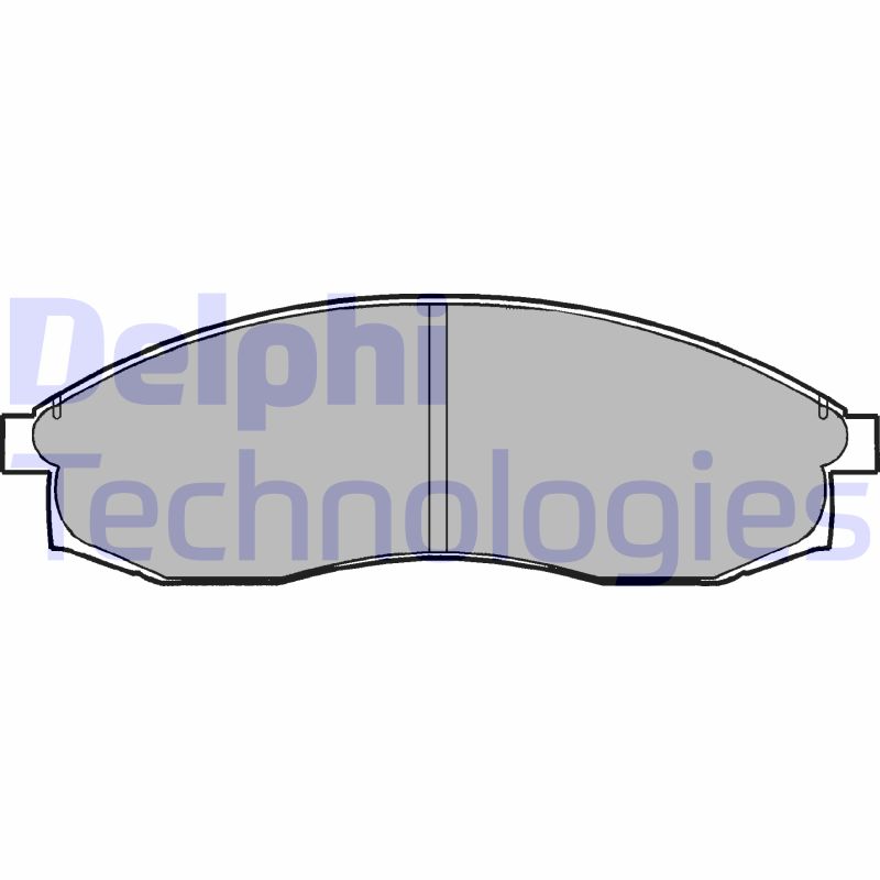 Remblokset Delphi Diesel LP1013
